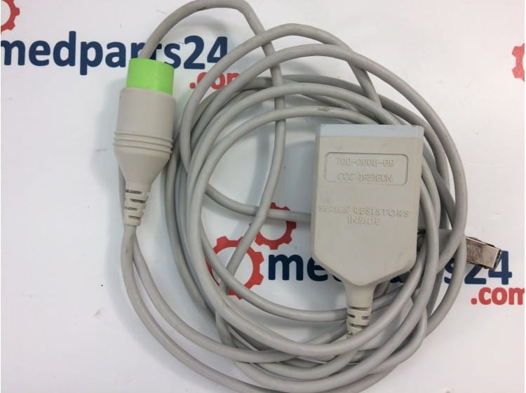 SPACELABS Compatible ECG Trunk Cable - 700-0008-09 EKG P/N 700-0008-09