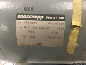 GROSCHOPP Motor P/N 2662254
