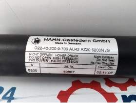 HAHN GASFEDEREN P/N G22-40-200-9-700 / 10887