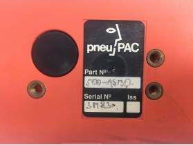PNEUPAC MRI ParaPac Model 2D Transport Ventilator Respirator P/N 500-a5130
