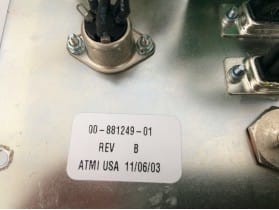 OEC 8800 / 9800 Control Assembly C-Arm P/N 00-881249-01 /H:10801