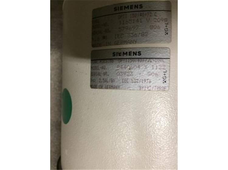 SIEMENS OPTI 150/40/72C X-Ray Tube Parts P/N 1165141 / NP0199800001 / 8440604