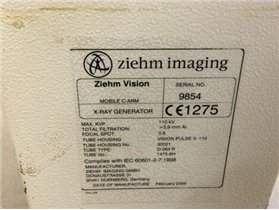 ZIEHM VISION X-RAY GENERATOR C-Arm Parts P/N 30021 / D-064R / 1475-8H